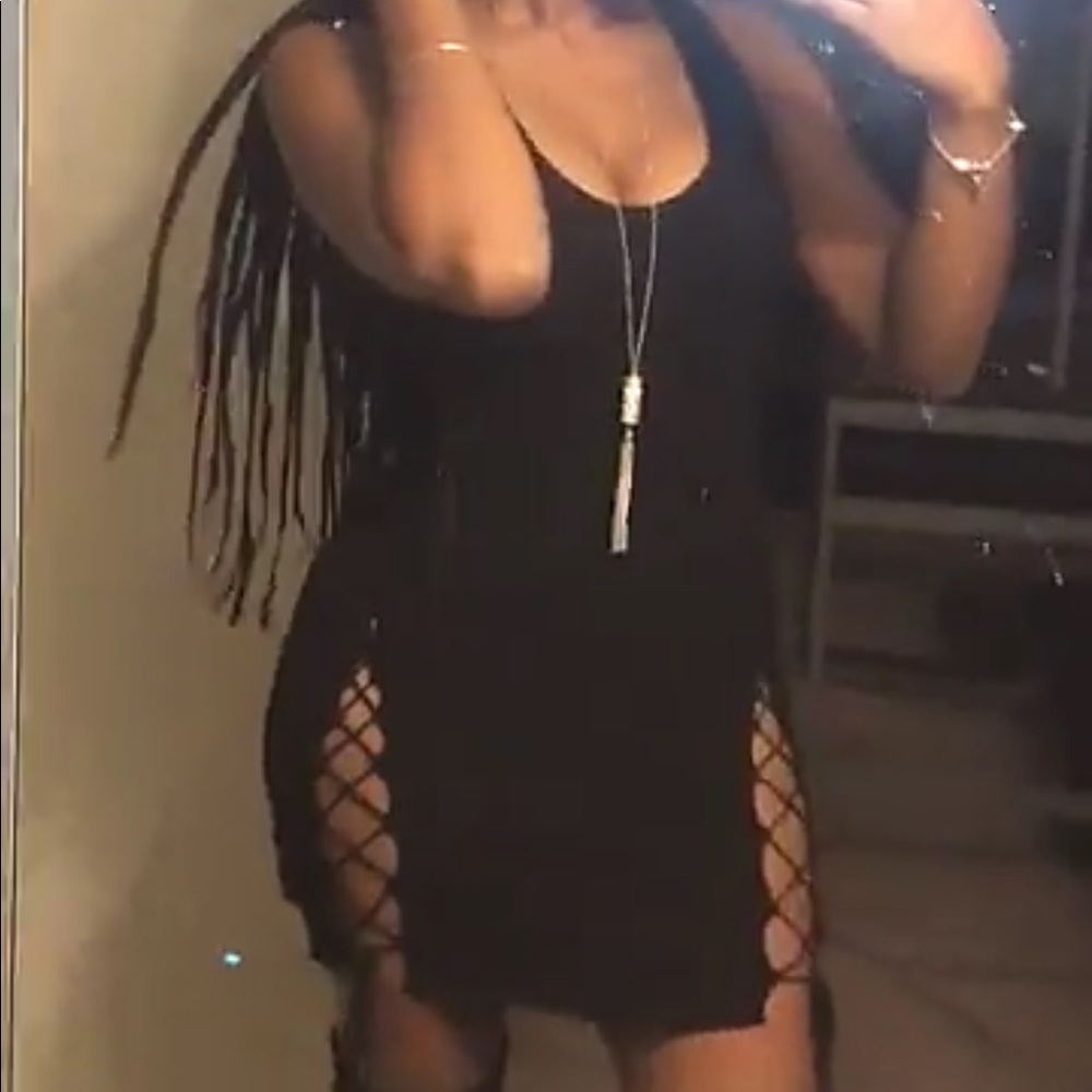 Black party dress